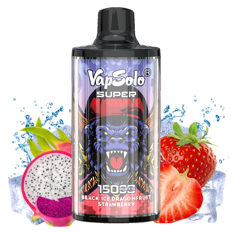 VapSolo Black Ice Dragonfruit Strawberry Geschmack