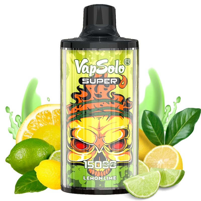 VapSolo 15000 Lemon Lime flavor