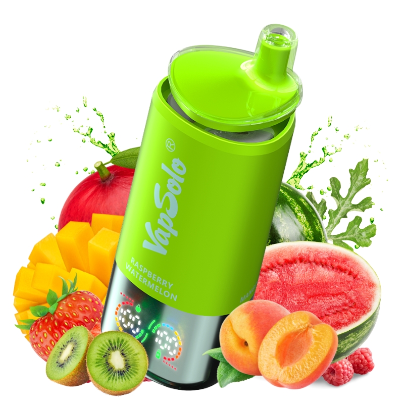 VapSolo 30000 Raspberry Watermelon & Mango Peach & Strawberry Kiwi Geschmack