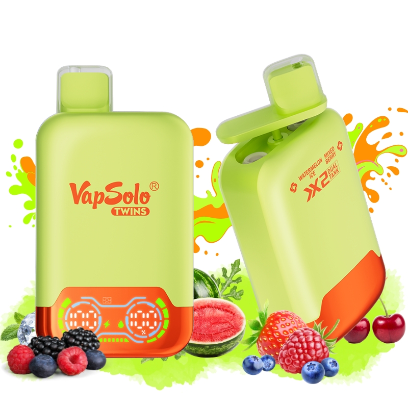 VapSolo Watermelon Ice & Mixed Berry Flavor