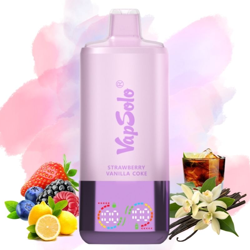 Vapsolo Triple Pro 60000 Erdbeer Vanille Cola & Blaubeere Himbeere & Zitrone Limette Vapsolo Triple 60000 Peach Ice & Dragon Frut Ice & Mix Fruit (Copy)