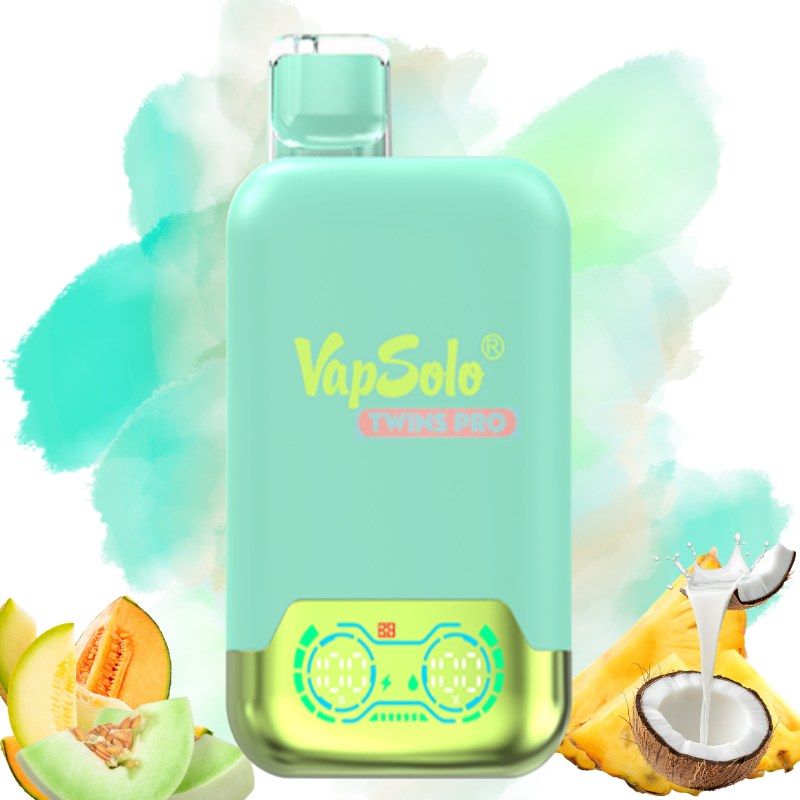 Vapsolo Twins Pro Triple Melon & Ananas Kokosnuss Geschmack Vapsolo Twins Pro 50000 Strawberry & Mango Peach Watermelon (Copy)
