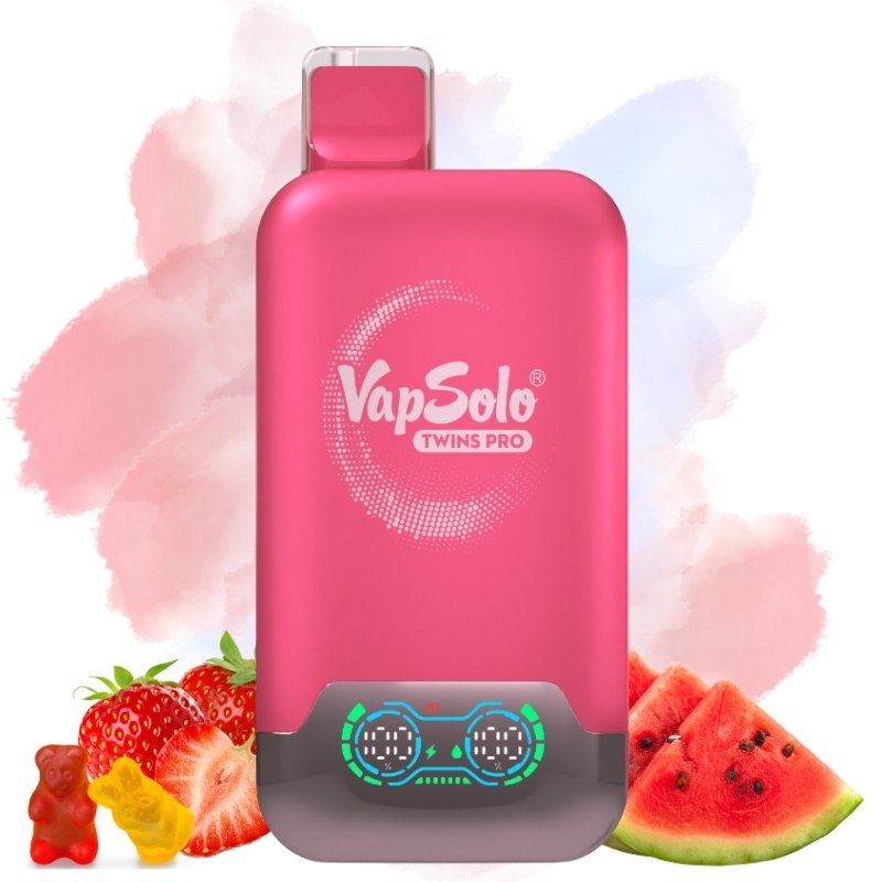 Vapsolo 50k Erdbeer Wassermelone & Gummibärchen Vapsolo Twins Pro 50000 Strawberry & Mango Peach Watermelon (Copy)