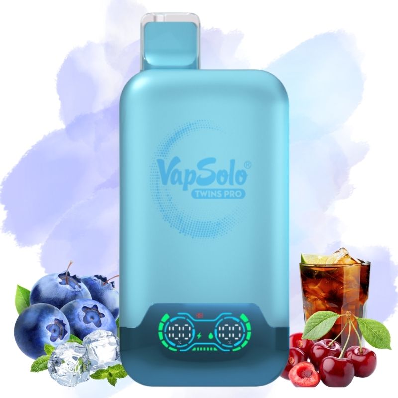 Vapsolo Twins Pro 50000 Blaubeereis & Sprudelnde Kirsche Vapsolo Twins Pro 50000 Lemon Lime & Watermelon Ice (Copy)