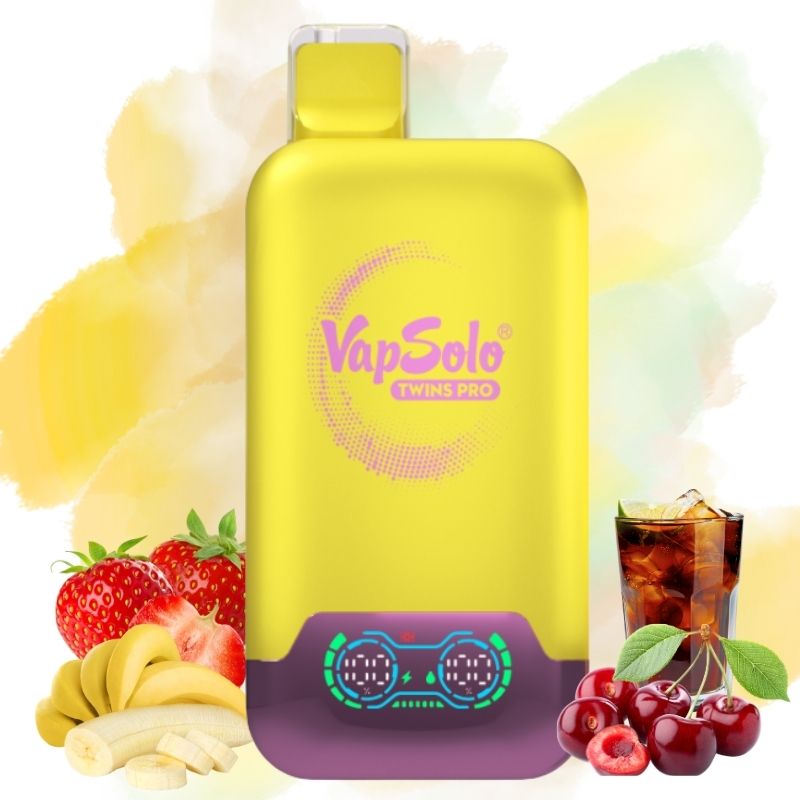 Vapsolo 50000 Erdbeer Banane & Spritzige Kirsch Vapsolo Twins Pro 50000 Lemon Lime & Watermelon Ice (Copy)