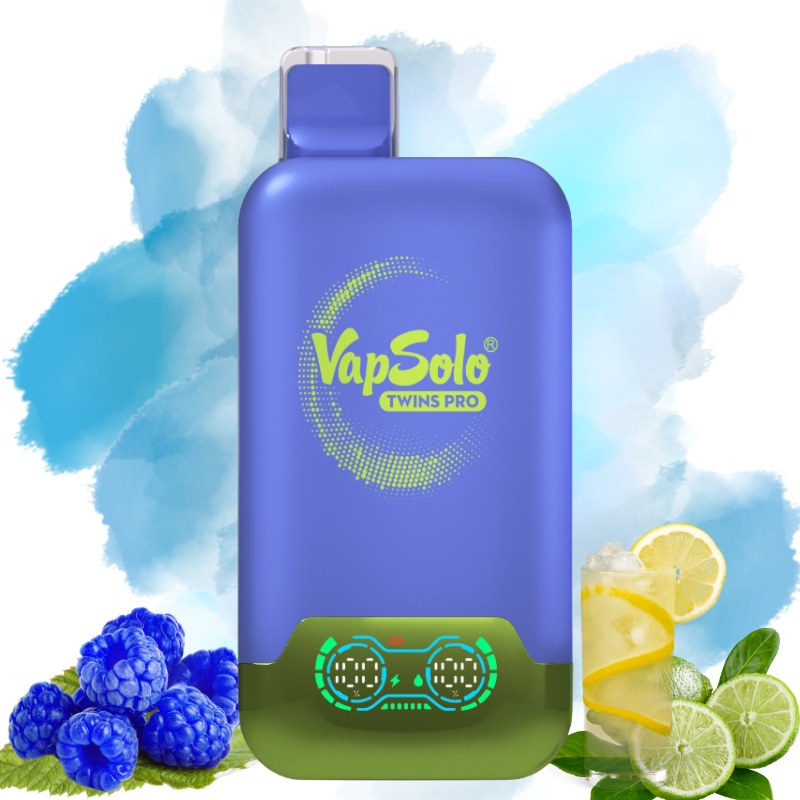 Vapsolo Twins Pro Blue Razz Lemonade & Lemon Lime Vapsolo Twins Pro 50000 Lemon Lime & Watermelon Ice (Copy)