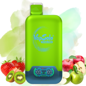 Vapsolo 50000 Strawberry Kiwi & Doppelapfel Geschmack Vapsolo 50000 Strawberry Kiwi & Dual Apple Flavor