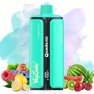 Vapsolo Quads 80000 Mixed Berry-Kirsche Zitrone-Erdbeere Kiwi-Erdbeere Wassermelone Kaugummi