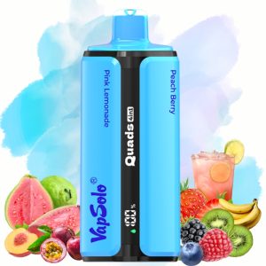 Vapsolo Quads 80000 Pink Lemonade-Kiwi Passion Fruit Guava-Peach Berry-Strawberry Banana
