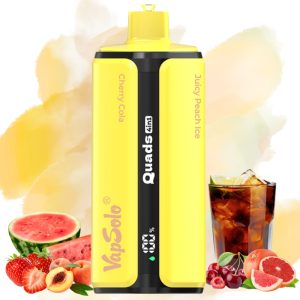 Vapsolo Quads 80000 Erdbeere Wassermelone-Kirsch-Cola-Saftiger Pfirsich Eis-Grapefruit Erfrischer
