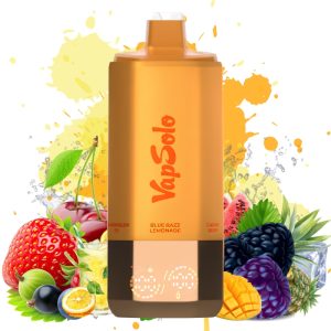Vapsolo 6in1 180k Blue razz lemonade -cherry berry -Strawberry banana -Triple melon -Peach mango pineapple -Watermelon ice
