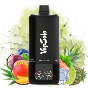 Vapsolo 6in1 180k Pina colada -Love 66 -lime passion fruit -Monster mango -Strawberry ice -Blackberry blueberryice