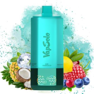 Vapsolo 6in1 180k San francisco-Mixed berry-Coco loco-Cherry lemon-Black ice dragonfruit-Strawberry kiwi