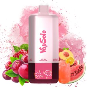 Vapsolo 6in1 180k Sex on the beach-Raspberry watermelon-Happy ranch-Lemon peach-Pink lemonade-Fizzy cherry