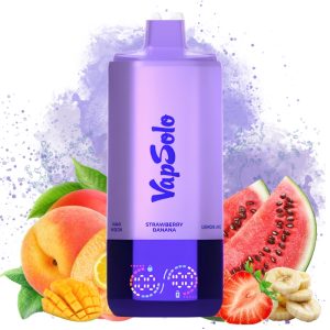 Vapsolo 6in1 180k Strawberry banana-Lemon lime-Watermelon ice-Peach mango pineapple-Sour triple berry-Hami melon
