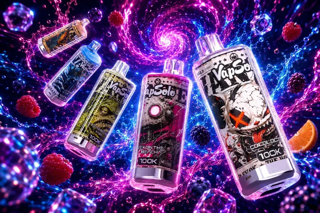 Beste Vapsolo 100k Puffs zum günstigen Großhandelspreis