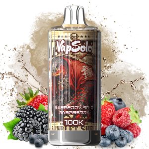 Vapsolo 100K Blueberry Sour Raspberry